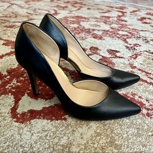 Merona Lainee Black Leather Pumps